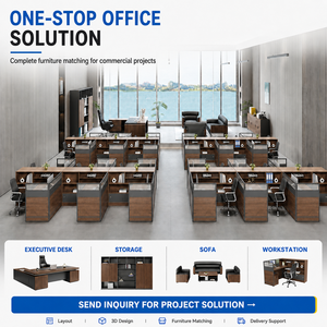 Scrivania Direzionale di Lusso in Legno a Forma di L di Alta Qualità, <span class=keywords><strong>Tavolo</strong></span> da <span class=keywords><strong>Ufficio</strong></span> Unico <span class=keywords><strong>per</strong></span> CEO e Alta Direzione - Product Image 2
