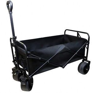 <b>Foldable</b> Camping <b>Cart</b> 300 Lb Capacity High Carbon Steel Outdoor Use - Product Image 2