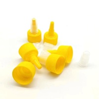 Bouchon compte-gouttes à vis en plastique PP pour l'emballage d'huiles essentielles, de médicaments et de liquides cosmétiques avec contrôle précis de la dosage