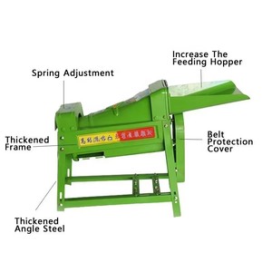 Gasoline Engine <strong>Rice</strong> <strong>Thresher</strong> Sheller Threshing Peeling <strong>Mini</strong> Grain Paddy Shelling <strong>Machine</strong> Professional Agricultural Machinery - Product Image 4