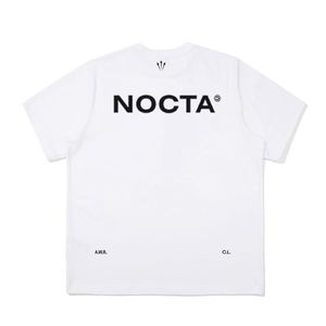 Camiseta deportiva unisex de algodón puro de primavera/verano de la marca Co, de manga corta, cuello redondo, estilo NOCTA. - Product Image 1