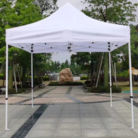 Tente pliante personnalisable 10x10 pieds, imperméable, pour publicité promotionnelle, salon professionnel, événement, intérieur/extérieur, bâche
