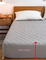 Housses de lit protectrices, housses de matelas, protège-lits imperméables, anti-poussière et anti-urine, draps de lit