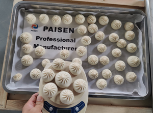 <span class=keywords><strong>Machine</strong></span> Commerciale Automatique pour la Fabrication de Pains Vapeur Fourrés, de Dumplings <span class=keywords><strong>à</strong></span> la Soupe, de Momo, de Kibbeh, de Xiaolongbao, de Baozi et de Bao - Product Image 2