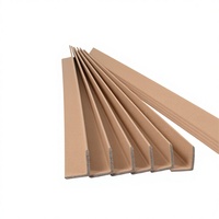Protecteur d'angle en carton kraft robuste, longueur personnalisée, pour protection de palettes, écologique et antichoc