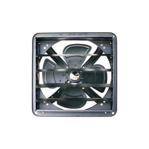 10 pouces noir 220V fonte carré mural ventilateur d'extraction à <span class=keywords><strong>flux</strong></span> axial couvercle à maille unique 1350 tr/min systèmes de <span class=keywords><strong>ventilation</strong></span> à basse vitesse - Product Image 6