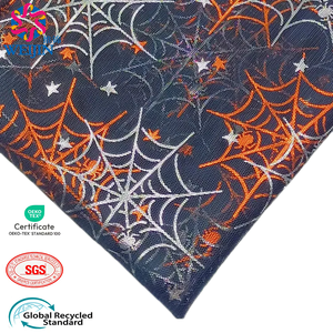 Tessuto personalizzato <span class=keywords><strong>in</strong></span> poliestere placcato <span class=keywords><strong>in</strong></span> oro lamina di Tulle <span class=keywords><strong>in</strong></span> maglia lucida tessuto con paillettes per decorazione di gonna per festa di abbigliamento - Product Image 3