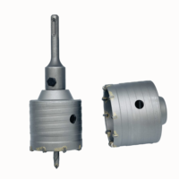 Foret à percussion 40 Cr YG8 30-160mm avec queue SDS-Plus/SDS MAX pour béton, mur, brique, bloc sans tige de connexion