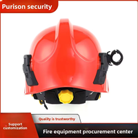 Casque de pompier ignifuge, protection d'urgence, flexible, durable, portable