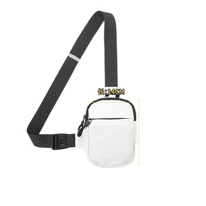 גברים עמיד במים וינטג סגנון צלב גוף <span class=keywords><strong>sling</strong></span> שליח מיני פשוט תיק כתף רוכסן - Product Image 1