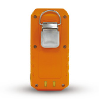 Detector de Gas Portátil, Monitor de 4 Gases: H2S, O2, CO y LEL, con Alarma de Gas por Sonido, Luz y Vibración