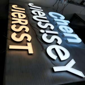 Custom 3D Illuminated Acrylic Channel <b>Letters</b> High-brightness LED IP65 Weatherproof Durable Remote Control for Indoor/Outdoor - Product Image 2