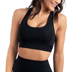 Mallas deportivas de poliéster y elastano para mujer, parte frontal con corte en V, cintura alta, para gimnasio - Product Image 4