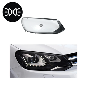 Cubierta de Faro ZWENJIN para <span class=keywords><strong>Volkswagen</strong></span> VW <span class=keywords><strong>Touareg</strong></span> 2011 2012 <span class=keywords><strong>2013</strong></span> 2014, Carcasa de Lámpara, Pantalla de Faro, Plexiglás - Product Image 6