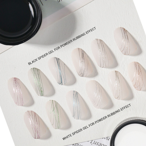 Gel per Unghie Spider Personalizzato OEM ODM, Gel Elastico ad Alta Elasticità per <span class=keywords><strong>Disegno</strong></span> Lineare, per Design Astratto di Nail Art - Product Image 3