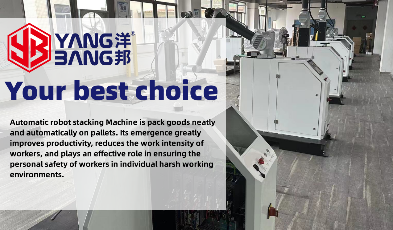 YB-MD25M Automatic Carton Industrial Robot Stacking Machine for