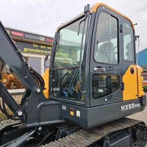 Excelentes Ofertas, Excavadora de Ruedas Hyundai HX60PRO Original de Segunda Mano, 6 Toneladas, Motor y Caja de Cambios, Entrega Rápida, Recién Llegada, Probada - Product Image 3