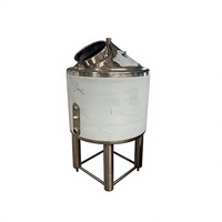 Machine de fermentation de bière Deyi, cuve de fermentation à double enveloppe contrôlée par PLC, coque intérieure en acier inoxydable 304 poli miroir 3 mm, pompe en polyuréthane