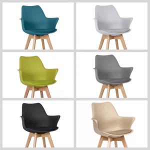 Offres Spéciales production <span class=keywords><strong>de</strong></span> haute qualité <span class=keywords><strong>de</strong></span> chaises <span class=keywords><strong>de</strong></span> salle à manger en <span class=keywords><strong>plastique</strong></span> avec pieds en bois <span class=keywords><strong>fauteuil</strong></span> accoudoir ensemble en vente - Product Image 6