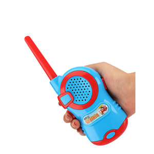 Walkie Talkie Interattivi Wireless per Bambini, Giocattoli Ecologici in Plastica per Esterni, Portatili e Telecomandati, Blu+Rosa - Product Image 6