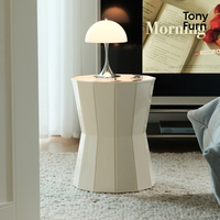 Tabouret bas en plastique de style nordique moderne pour salon, table basse créative simple avec plateau, table d'appoint pour petit appartement