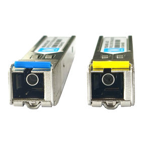 Module SFP émetteur-récepteur WDM compatible Cisco SFP BiDi 2.5GBase (1310nm/1550nm, SMF, 10km, SC, DDM) - Product Image 2