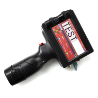 Yaomatec 1750 12.7Mm 28 Talen Nummerdatum Qr Codewoorden Handheld Inkiet Printer