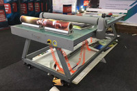 Table d'application de vinyle à plat pour le laminage de bois, verre, KT, PVC, FY1530