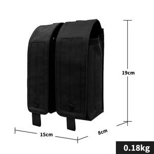 Twin Utility Pouch Set Tactical Waterproof <b>Large</b> Capacity Single/Double-layer <b>Storage</b> <b>Bags</b> for Outdoor Training - Product Image 4