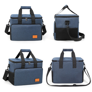 Picnic Bag Oxford Cloth Insulated Large Capacity Handheld Crossbody Outdoor Cooler Bag - Product Image 5