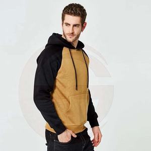 Haute Qualité Coton Éponge Française Uni Blanc Plus La Taille Lourd Surdimensionné Bouffée Impression Personnalisé Hommes Hoodies & Sweatshirts - Product Image 5