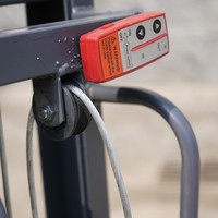 Mini gerbeur 300 kg, chariot élévateur portable, grue de levage, petit élévateur de marchandises, batterie au plomb-acide, pneus en nylon, terrain accidenté