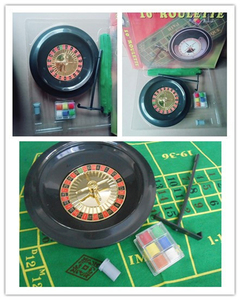 Juego de <span class=keywords><strong>bingo</strong></span> de juego de alta calidad, juego de ruleta de 10 pulgadas, Ruleta de <span class=keywords><strong>Casino</strong></span>, Material MDF con mantel de chips - Product Image 2