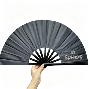 Éventails pliables personnalisés BSBH de 11 pouces, petits et grands, <span class=keywords><strong>en</strong></span> <span class=keywords><strong>bambou</strong></span>, pour mariage, avec son claquement sonore, pour la fête - Product Image 3