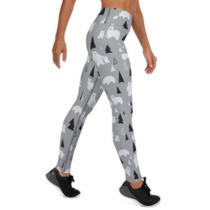 Leggings taille haute pour femmes, doux comme du beurre, élastiques, opaques, effet ventre plat, grandes tailles, pour entraînement, gym, yoga, extensibles dans quatre directions, séchage rapide - Product Image 3