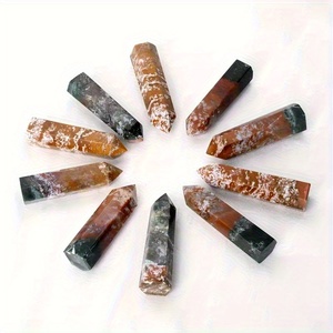 หินคริสตัลธรรมชาติทรงหอก โอเชียนแจสเปอร์ ควอตซ์ สำหรับงานฝีมือและตกแต่งบ้าน ขายส่ง - Product Image 2
