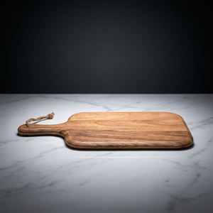 Planche à découper et de service durable en bois d'acacia et marbre, écologique et de qualité supérieure, pour usage quotidien, pour le pain, les fêtes, SHOWBOX - Product Image 2