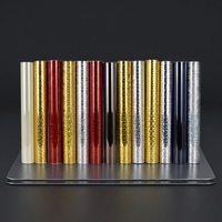 Feuille de marquage à chaud holographique 3D personnalisée KC pour textiles - Durable et écologique Modèle 262