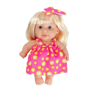 DF 8 인치 비닐 인형 트렌드 제품 2024 새로운 도착 아기 소녀 장난감 패션 인형 아이 척 놀이 세트 장난감 인형