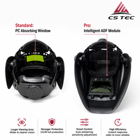 Casque de soudage laser 900-1100nm à prix compétitif OD7 + OD8 + Protection des yeux nouvel état opérateurs de soudage par rayonnement anti-laser
