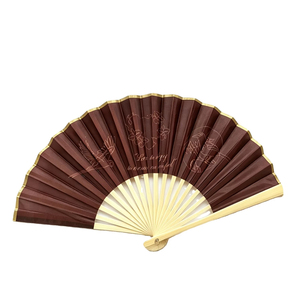 Éventail en bambou, éventail de danse, grand éventail pliable personnalisé avec logo, artisanat de haute qualité, portable, pour la danse en ligne - Product Image 1