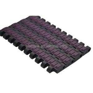 Certificaciones de calidad <span class=keywords><strong>PL</strong></span> 1005 Cinta modular de superficie de goma Transporte de alimentos Bebidas Paquete envuelto retráctil POM PP Correa de nailon - Product Image 3