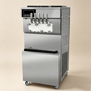 Machine à glace molle professionnelle à 5 saveurs, prix de gros le plus bas, pour usage commercial - Product Image 5