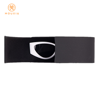 Étui en similicuir noir mat haut de gamme avec emballage cadeau, ensemble de lunettes de luxe