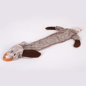 Venda quente Bonito Animal Forma Squeaky Não Recheio De Dentes De Pelúcia Limpeza <span class=keywords><strong>Raccoon</strong></span> <span class=keywords><strong>Dog</strong></span> Chew Brinquedos Para Diversões - Product Image 5