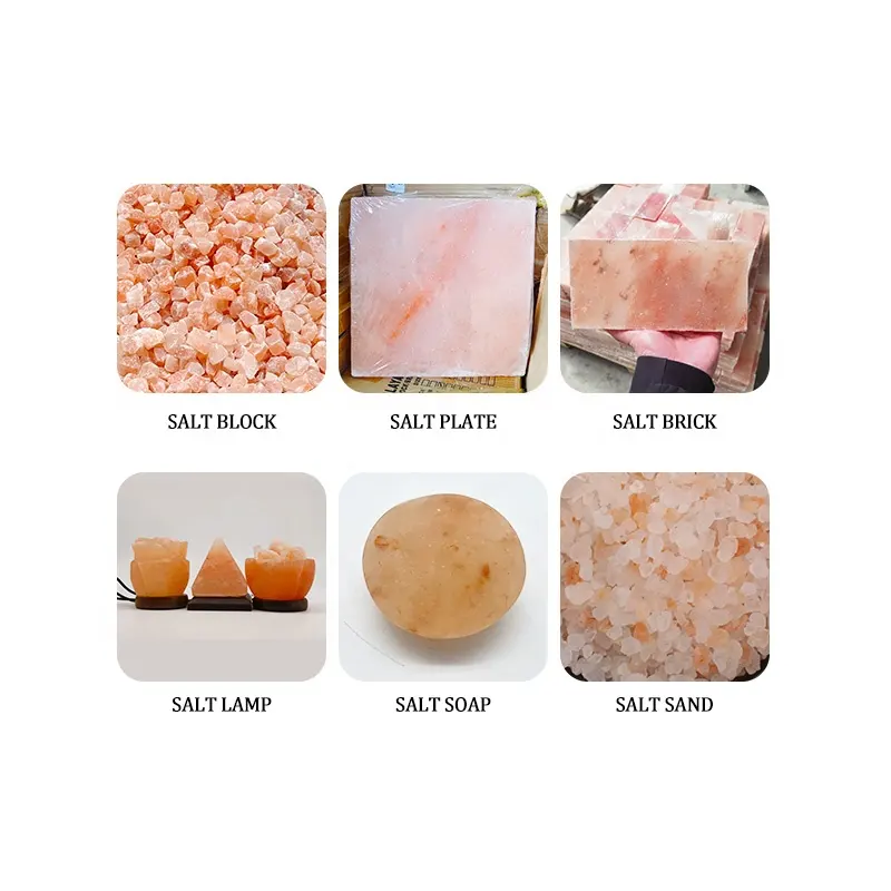 Natural Himalayan Brick Salt Block for Barbecue 8*4*2 Inches  100% Natural Grain Salt Himalayan Pink Salt Brick