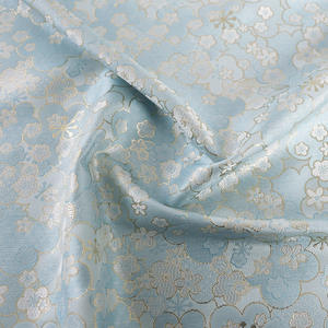 Stretchable 100% poliéster <span class=keywords><strong>Brook</strong></span> flor padrão tecido Jacquard tecido para vestuário - Product Image 1