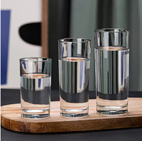 Verres à boire SUNPRO, simples, transparents, fins, pour la maison, en verre borosilicate, protection de l'environnement, style moderne minimaliste