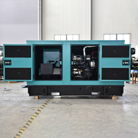 Groupe électrogène diesel Cummins 37 kVA 30 kW, moteur 4 cylindres, triphasé, CE, pour alimentation de secours d'appartement et de villa