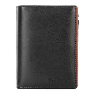Andong <b>Men</b> Short Vertical <b>Wallets</b> RFID Blocking <b>Wallet</b> Real Genuine Cow Leather Business Fashion Man <b>Card</b> Holder Purse - Product Image 4